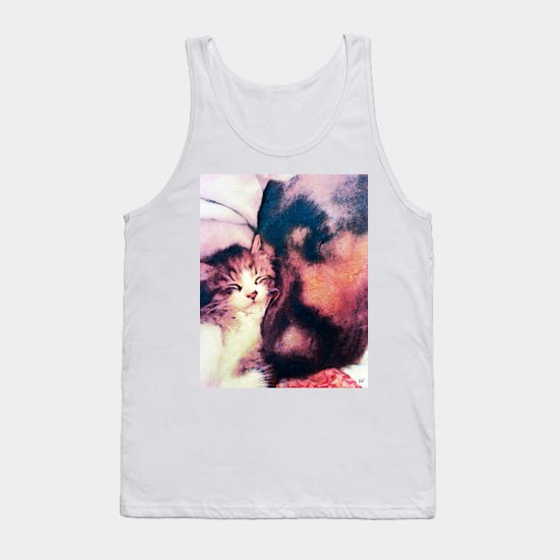 Too Much Cuteness Tank Top by RG Illustration